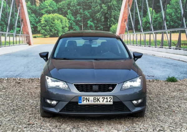 Seat Leon cena 40900 przebieg: 190000, rok produkcji 2013 z Wyrzysk małe 562